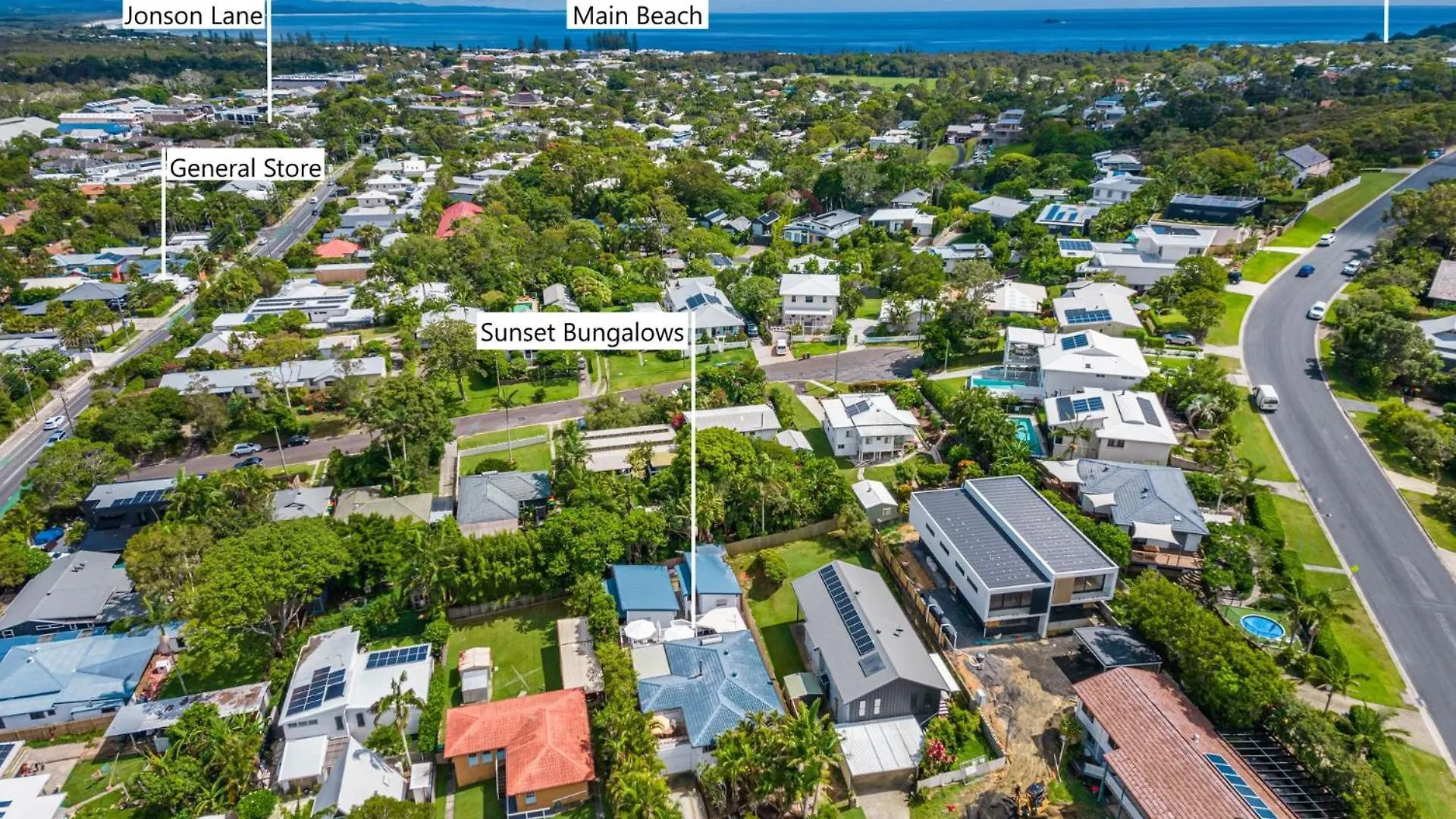 Sunset Bungalow 5 Villa Byron Bay